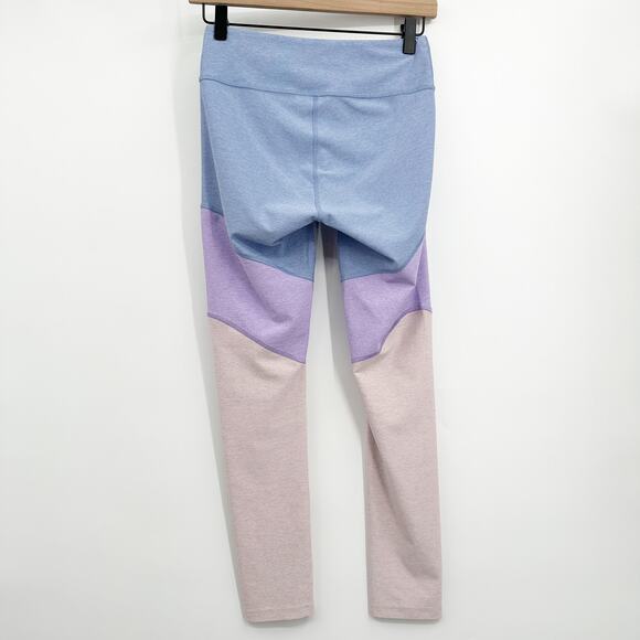 Outdoor Voices Leggings 7/8 Springs Tri-Color Block‎ Leggings Size Small - Picture 4 of 10